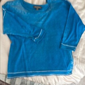 Tommy Bahama Blue Long Sleeve Tee